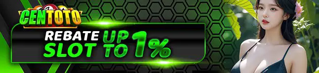 REBATE SLOT/ROLLINGAN SLOT UP TO 1%